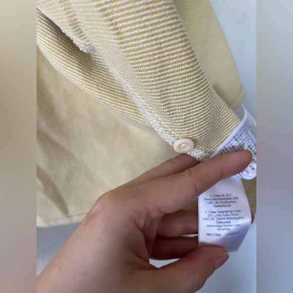 NWT Madewell Flannel Cargo Button-Up Shirt in Haystack White Women’s Size M - Picture 11 of 16